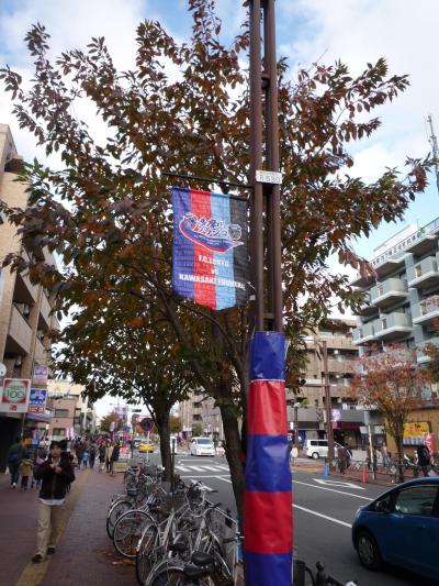 2010年11月　FC東京対川崎フロンターレ戦を見に行ってきました。