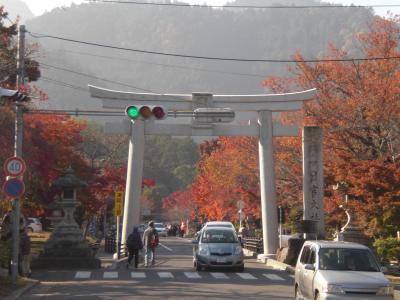 滋賀　坂本の紅葉めぐり