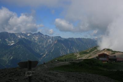 蝶ヶ岳登山