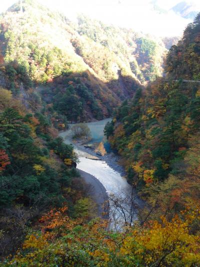 紅葉の香嵐渓・寸又峡温泉　大井川鉄道～あぷとラインの旅　（寸又峡編）