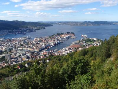 北欧３カ国　一人旅 2010 Part3　ベルゲン