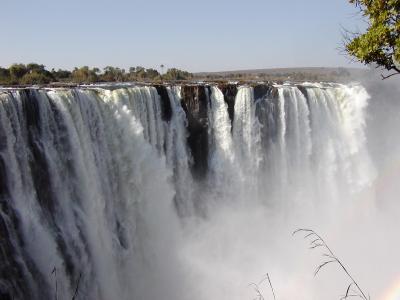 南アフリカ周辺　サファリゲームツアー　①ビクトリア瀑布