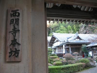 西明寺（湖東三山）へ紅葉狩り・・・のはずが・・・落ち葉拾い