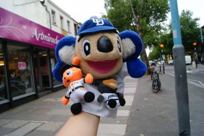 ドアラが行くロンドンぶらり旅