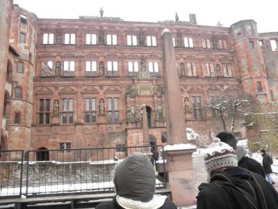 2010年12月ドイツの旅 ハイデルベルク城