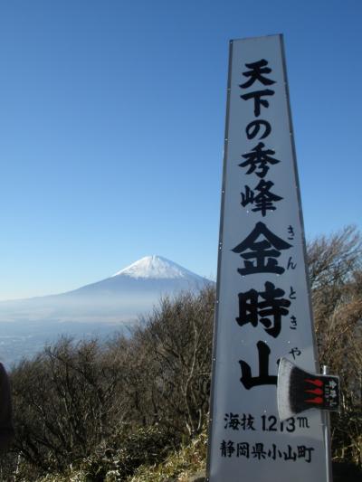 メタボ予防はじめました。　『第１８回　金時山は神奈川県？静岡県？確認に来ちゃいました。』
