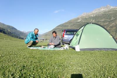 テント泊でスイス・ハイキング　⑤　　　アンデルマット