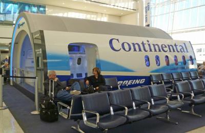 アメリカ１４　ヒューストン空港（ジョージ・ブッシュ・インターコンチネンタル・ヒューストン国際空港）