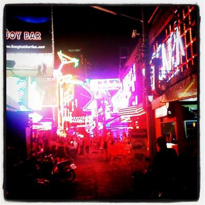 バンコクのソイカウボーイのゴーゴーバーTilac