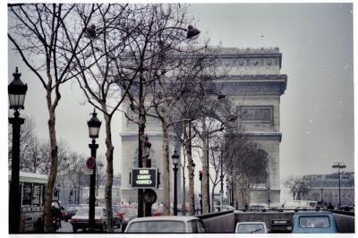 1986年　冬のヨーロッパ周遊（フランス　パリ）