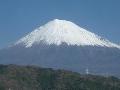 富士川SAで富士山を満喫する