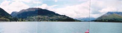 ニュージーランド：クイーンズタウン・ワカティプ湖遊覧