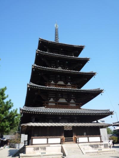 ４トラのお陰で行けた奈良旅行の２日目。夢に見ていた法隆寺へ。