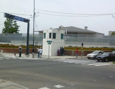 ペルー４　リマの街並み４（在ペルー日本国大使公邸）