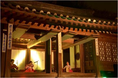韓国伝統美への旅（３４）「昌徳宮の月灯り紀行」（９）『演慶堂での国楽』