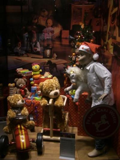 スイスのクリスマスの街並み