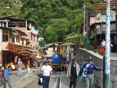 ペルー２１　アグアスカリエンテス駅周辺１