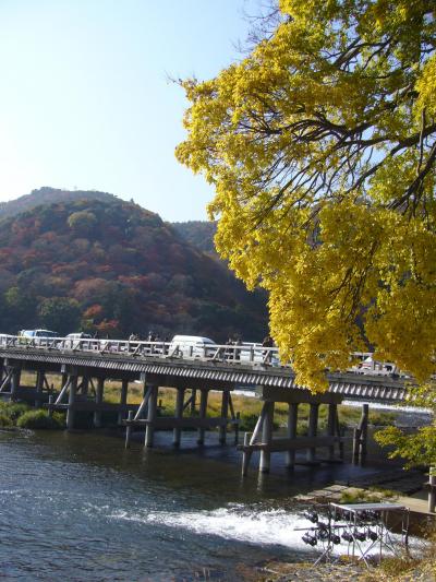 紅葉時期の京都旅　～嵐山・渡月橋～