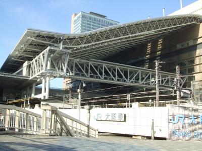 大阪駅開発プロジェクト（ＪＲ大阪駅）の建設途中の状況