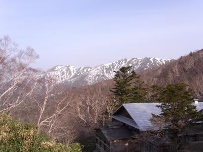 【那須2日間】残雪の三斗小屋温泉ふたたび