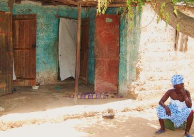セネガルのとある村を訪問（ティエスの町近郊）