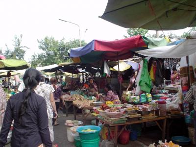 プノンペン８：　「オールド・マーケット」 