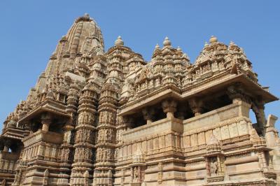 『インド北部の旅～カジュラホ 西群の寺院２（11世紀以降の寺院 