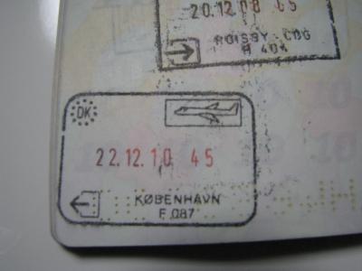 オスロからキエフへの乗継をしたコペンハーゲン!