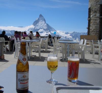 2006GW スイスの旅 ７：グリンデルワルトからツェルマット、ゴルナーグラートは最高の天気！！