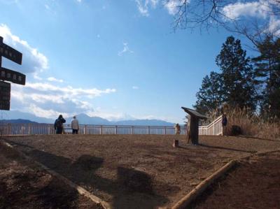 高尾から見る富士