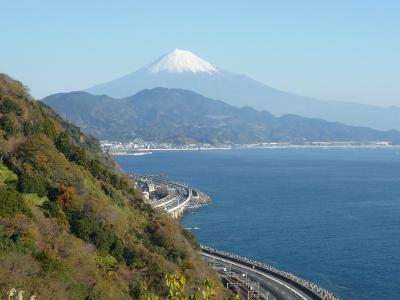 さわやかウォーキング  さった峠からの富士山　 