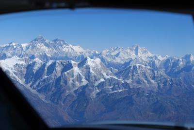 2011年新春ネパールの旅その１～エベレスト遊覧飛行＆空からのマナスル・アンナプルナも堪能