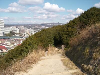 六甲山縦走コース　横尾山～妙見堂～鉢伏山～一の谷へ