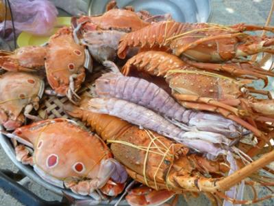 2011 一人旅 エビとカニが美味しい!ビーチリゾート ベトナム・ニャチャン② 食べたもの編