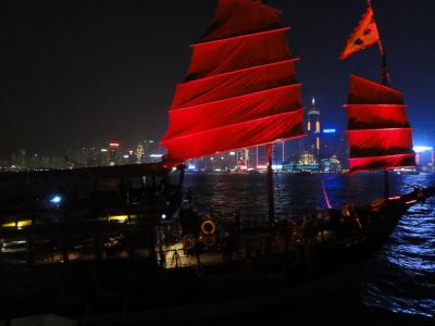 kaoleeの香港最後のジャンク船「アクアルナクルーズ」