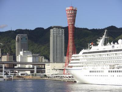 神戸港でランチクルーズ