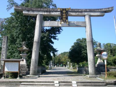 美作一宮　中山神社参拝