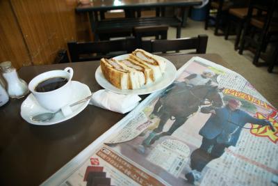 28. 築地で朝ごはん(と、時々？朝酒) 場内『センリ軒』でコーヒー編