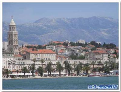 煌きのアドリア海、宮殿が街になったスプリット
