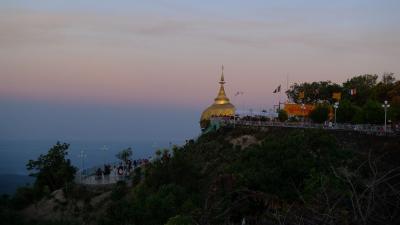 準備無し！！　ミャンマー弾丸旅行記３（チャイティヨの朝から下り編）