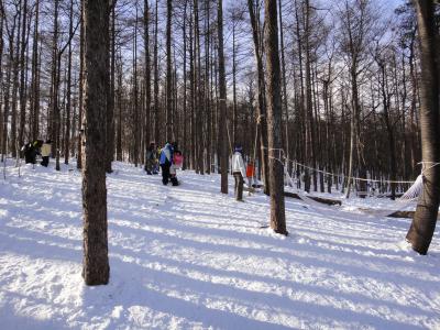 子どもたち雪デビューin那須。