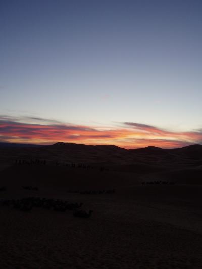 念願のモロッコ：砂漠へ・・・