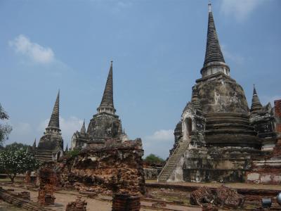 タイ旅行記　②アユタヤ世界遺産