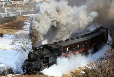 真岡鉄道　ＳＬ撮影