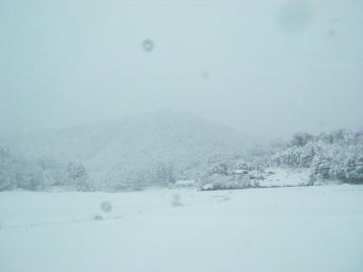 車で島根☆豪雪☆