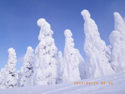 樹氷を見に蔵王へ!