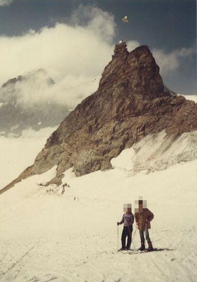 80年代のスイス1983.8①　　「初めての海外旅行はユングフラウでスキー　vol.18」　　～ユングフラウ～