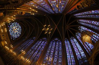 フランス周遊　パリ　サント・シャペル３６０度全開編