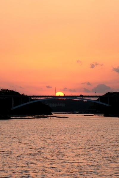 車で三重 ★リアス式海岸に架かる橋 麻生の浦大橋・夕陽の賢島大橋
