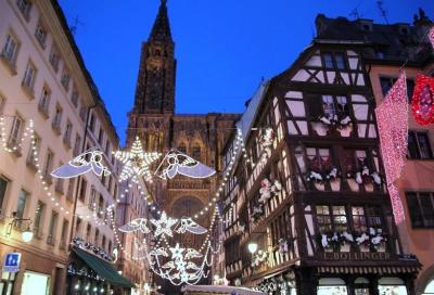 きれい！！キレイ♪　ストラスブールの夜